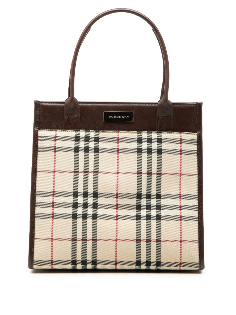 2000-2017 House Check Canvas handbag