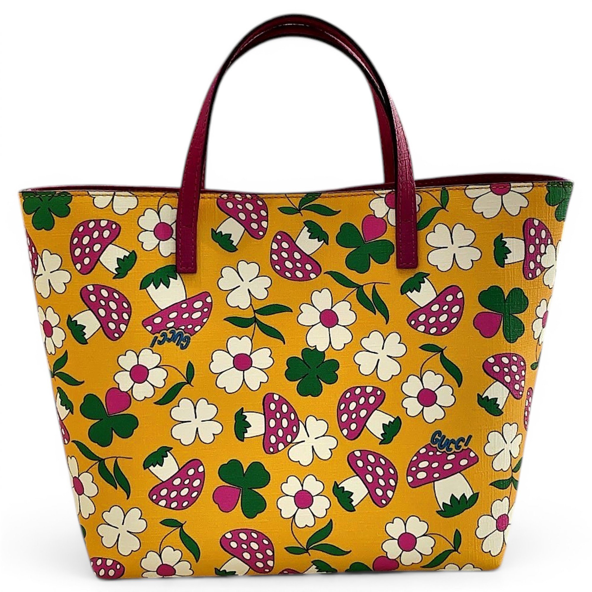 Leather tote