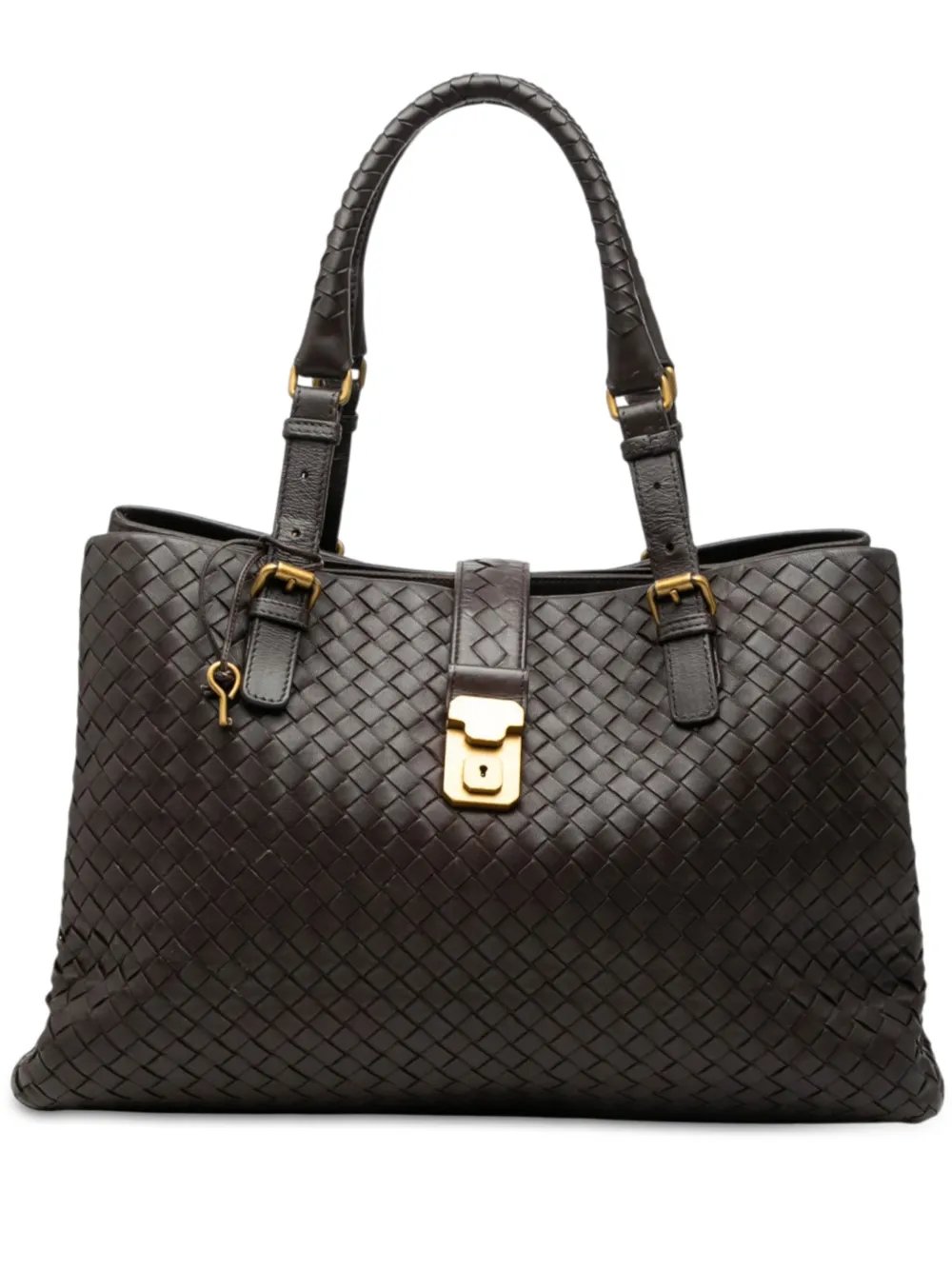 2010 Medium Nappa Intrecciato Roma tote bag