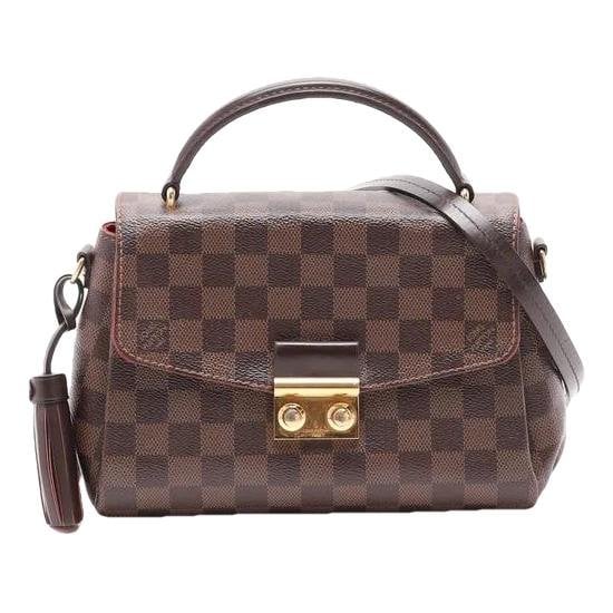 Croisette leather crossbody bag