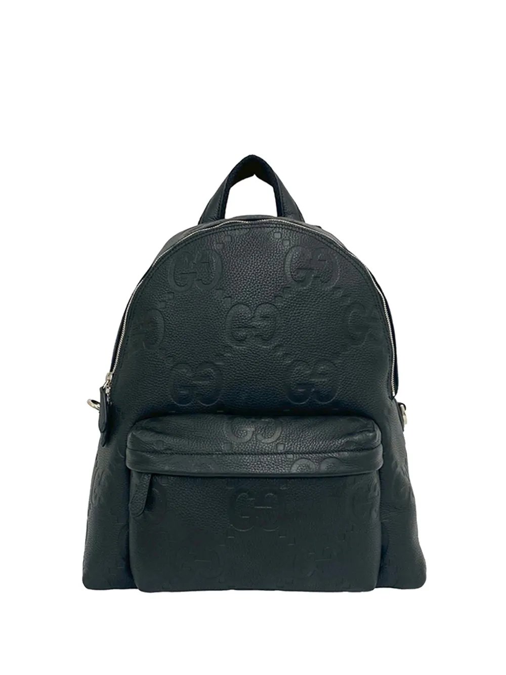 2016-2026 Jumbo GG Embossed Leather backpack