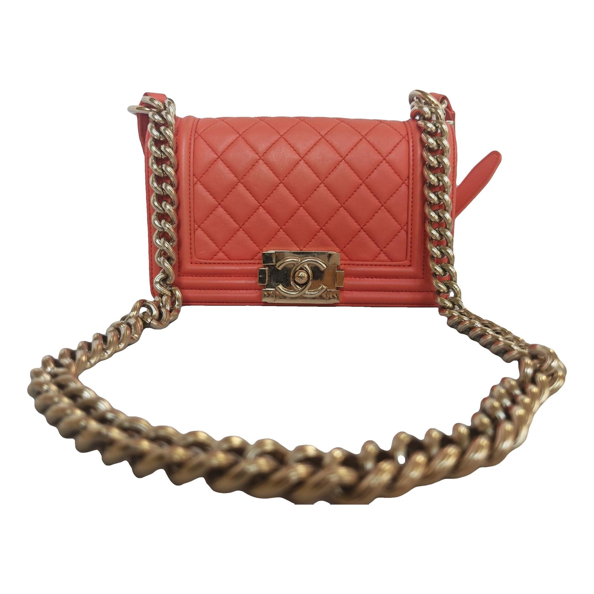 Boy leather crossbody bag