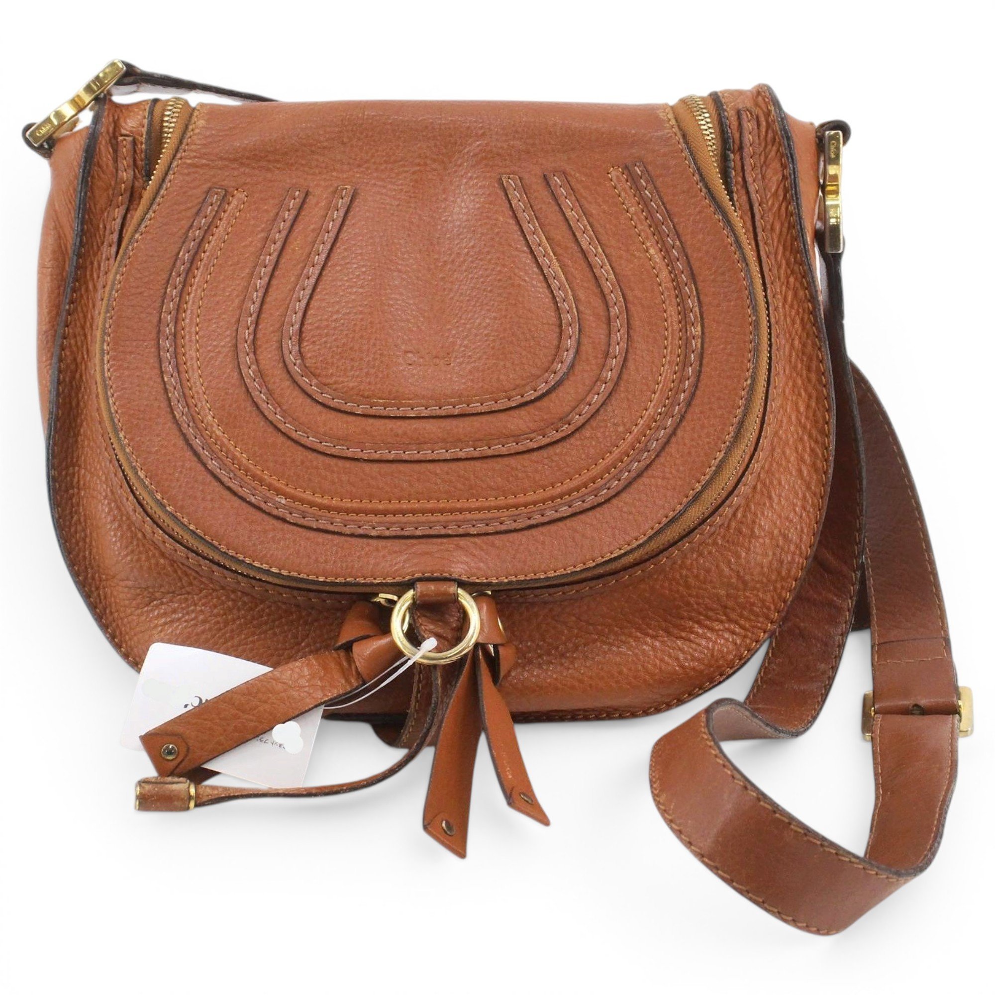 Chloe Marcie Messenger leather handbag