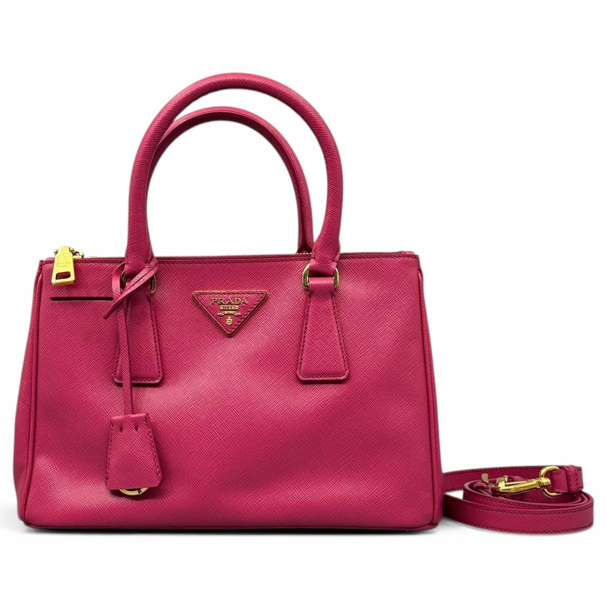 Galleria leather handbag
