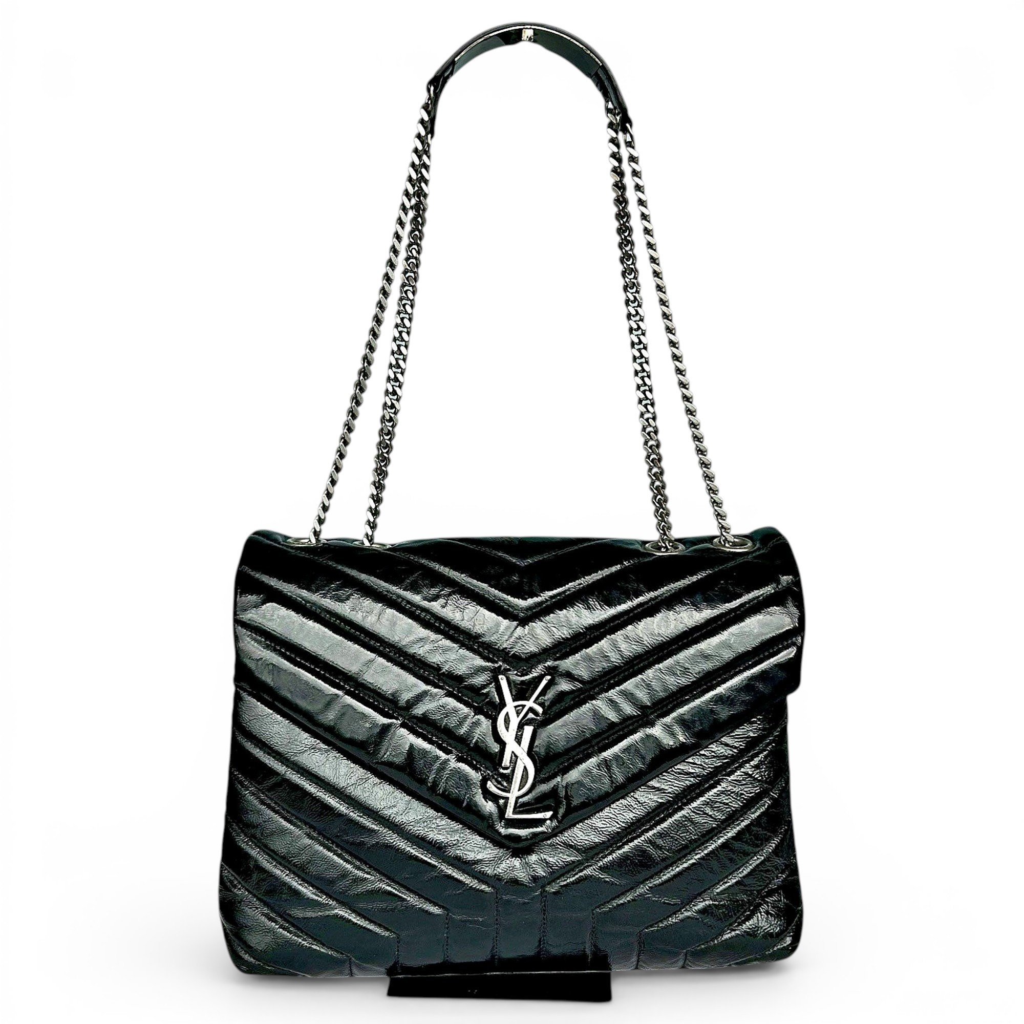 Loulou leather handbag