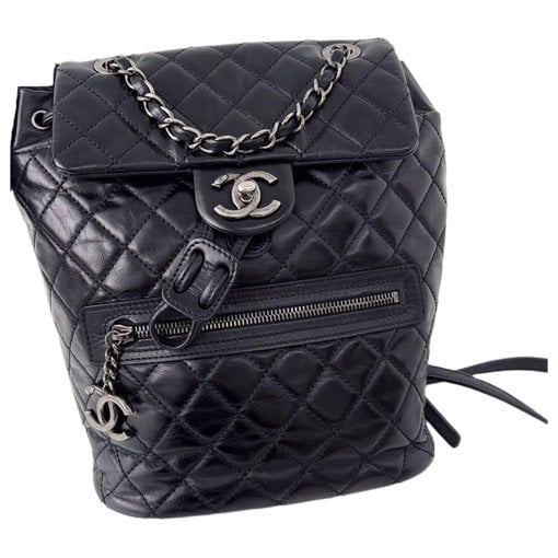 Mountain leather backpack