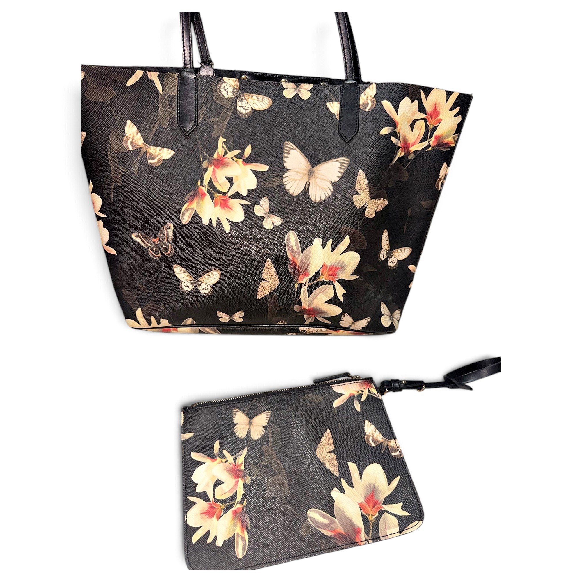 Leather tote