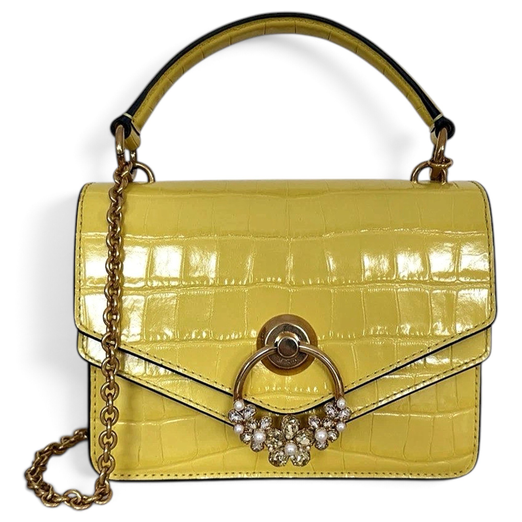 Harlow leather satchel