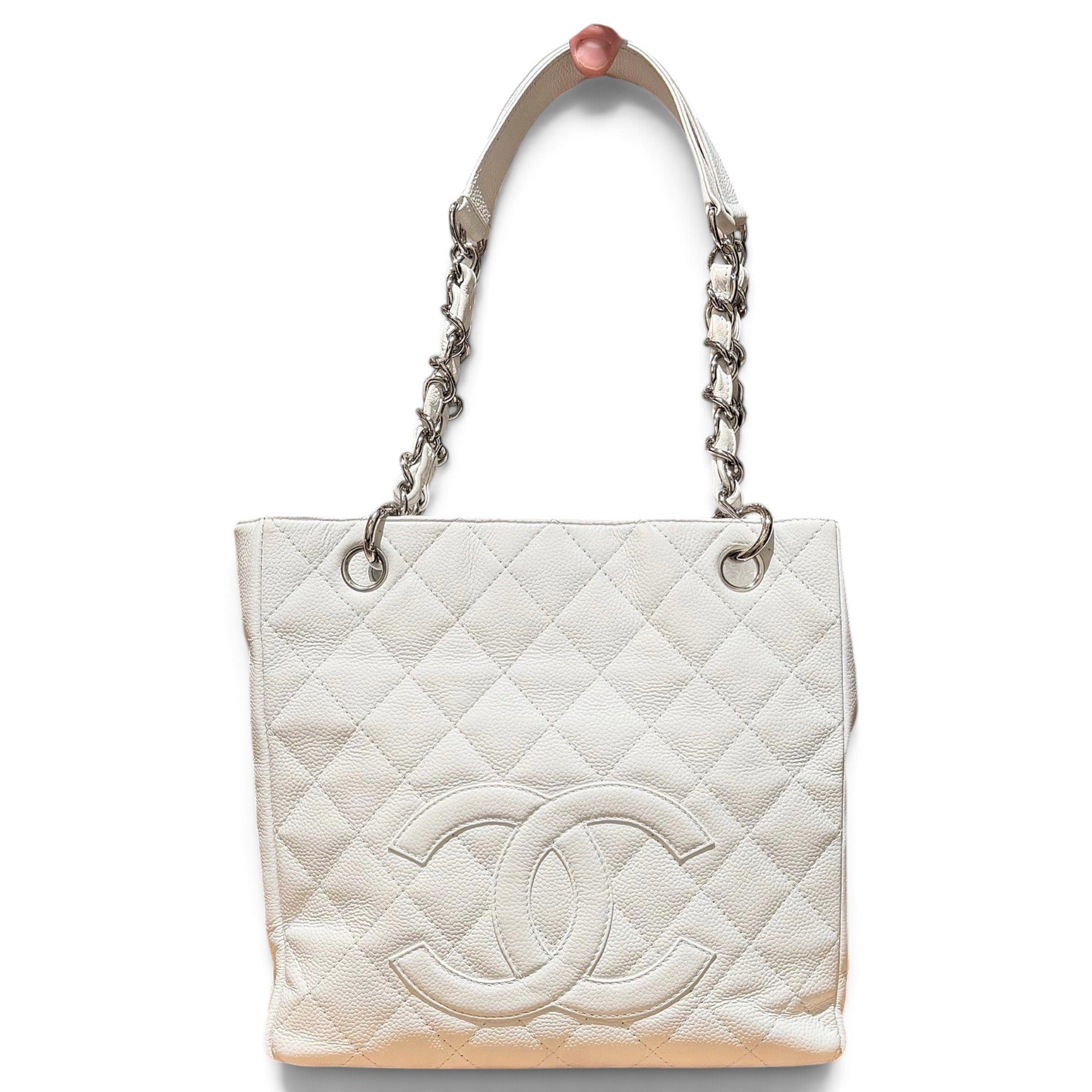 Petite Shopping Tote leather tote
