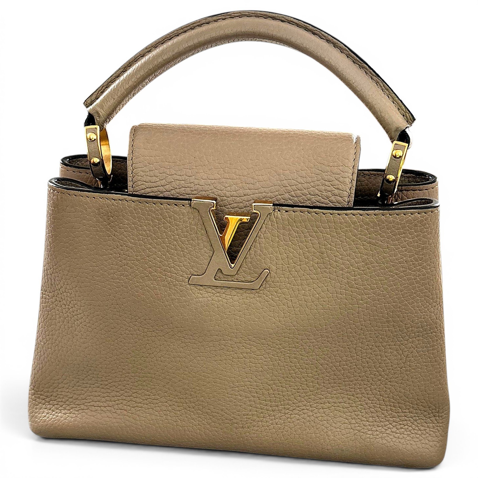 Capucines leather handbag
