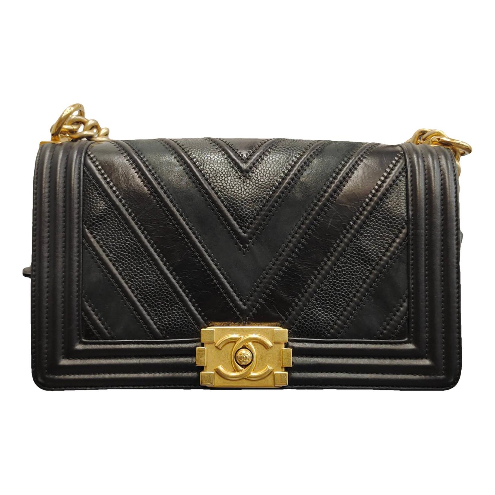Boy leather crossbody bag