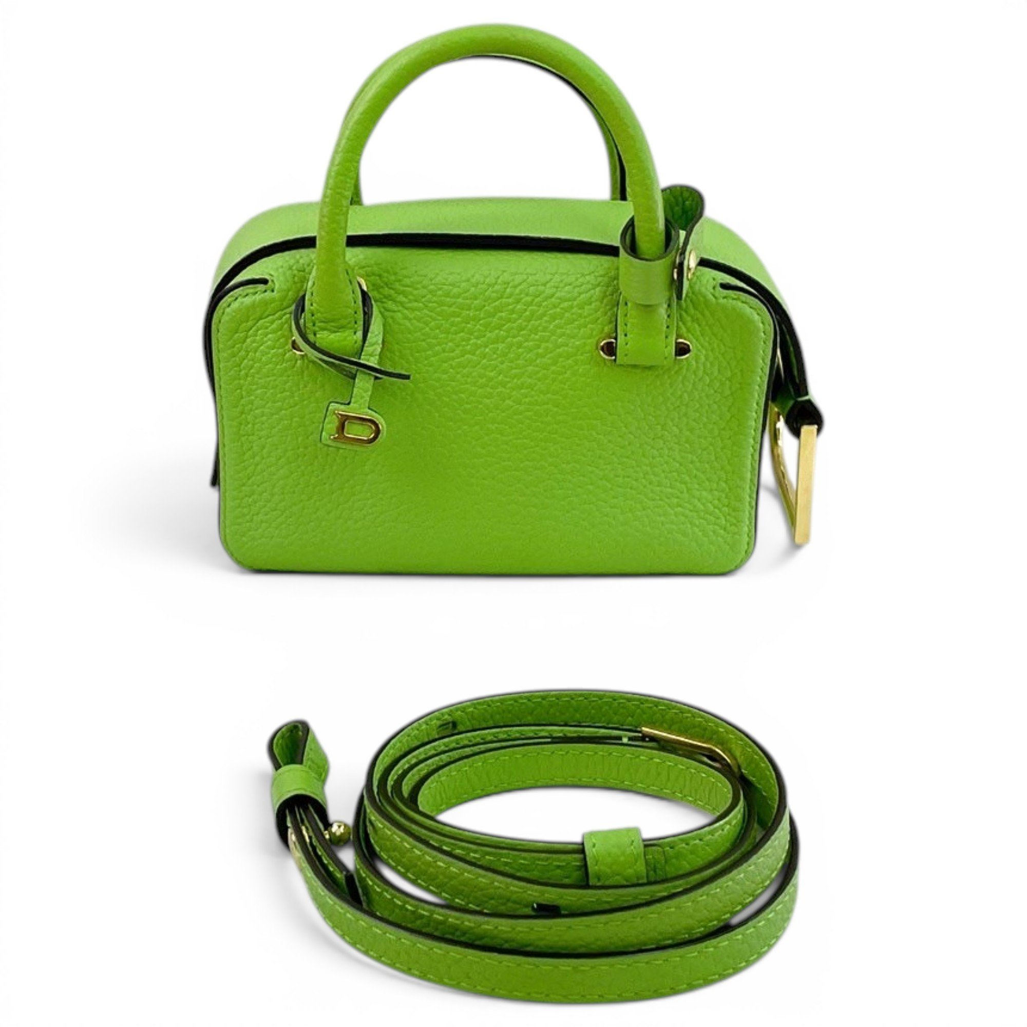 Cool Box leather handbag