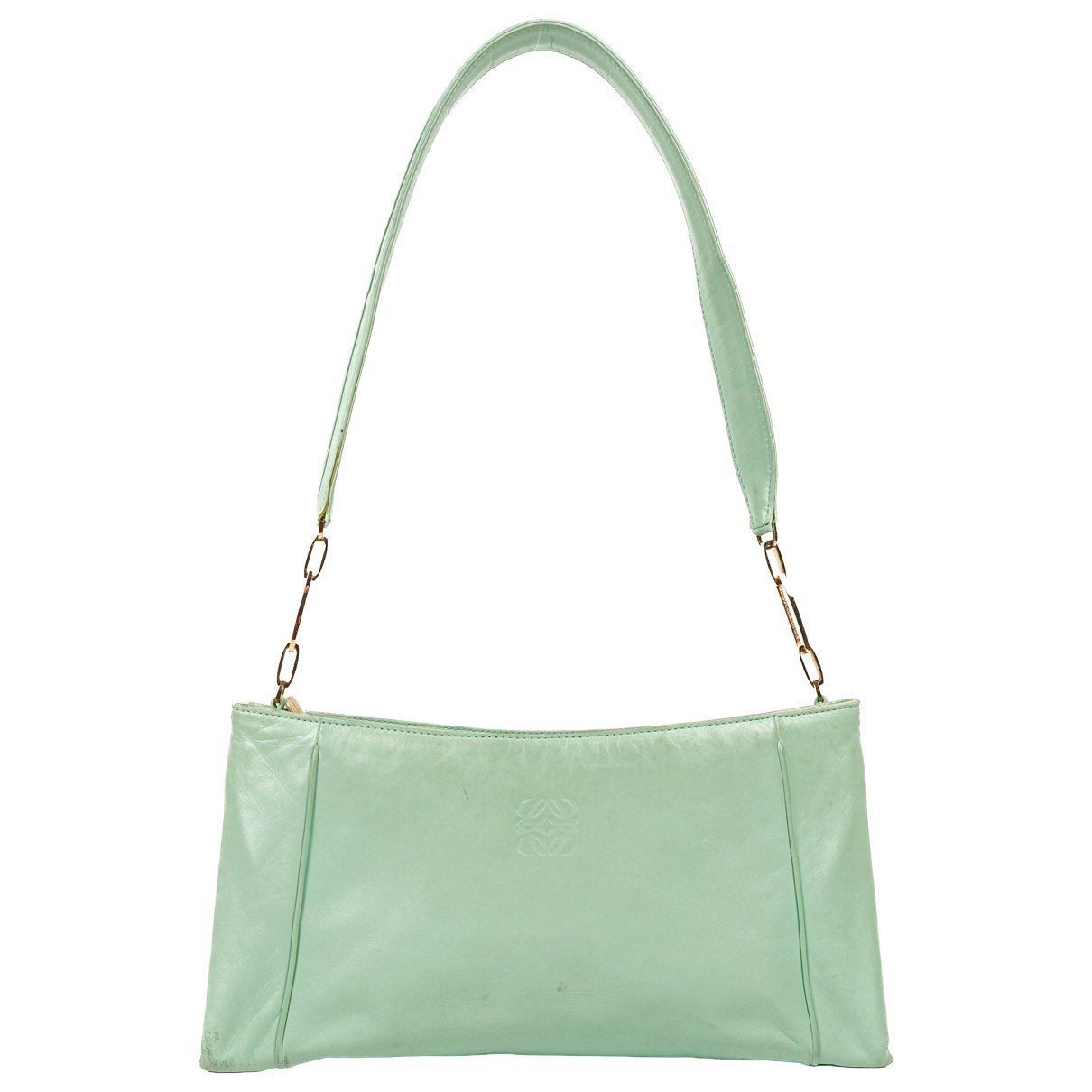 Anagram leather handbag