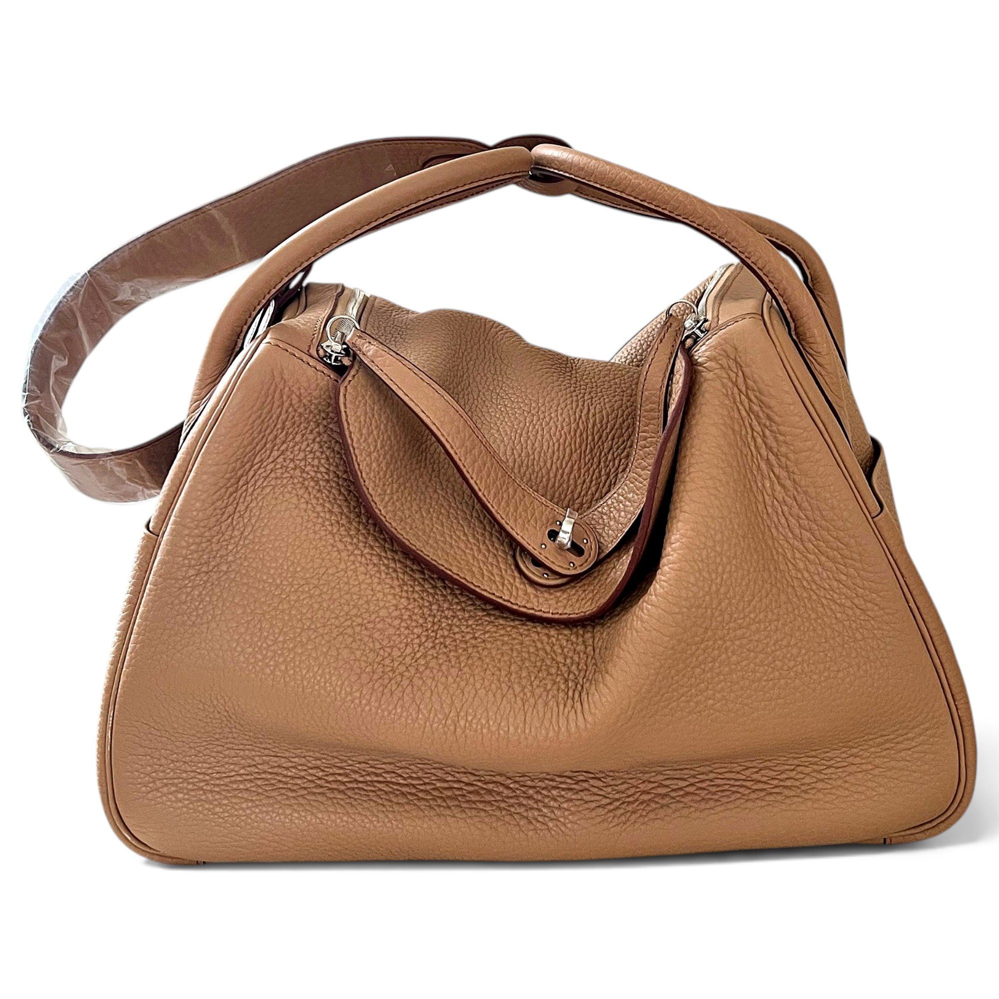 Lindy leather handbag