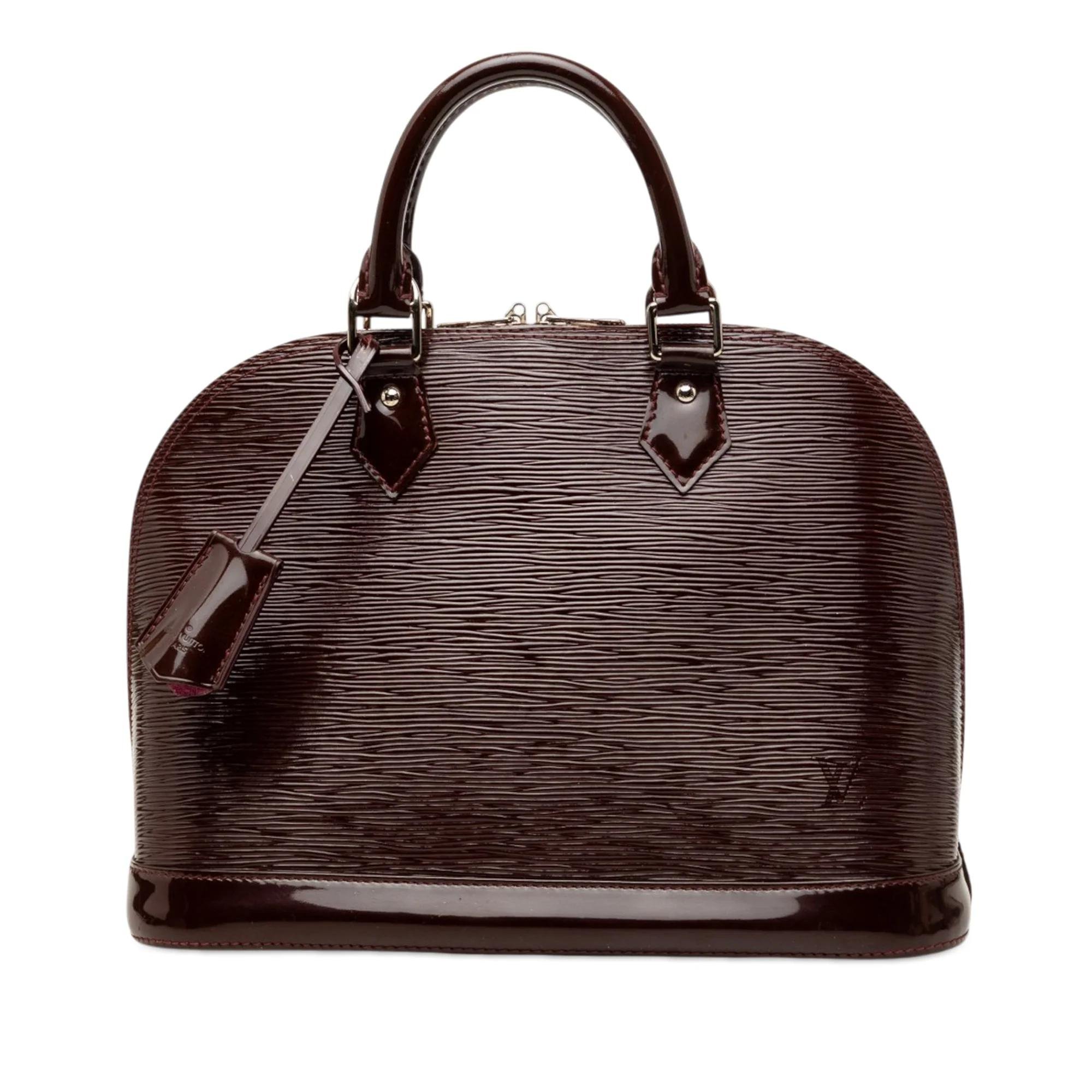 Alma leather satchel