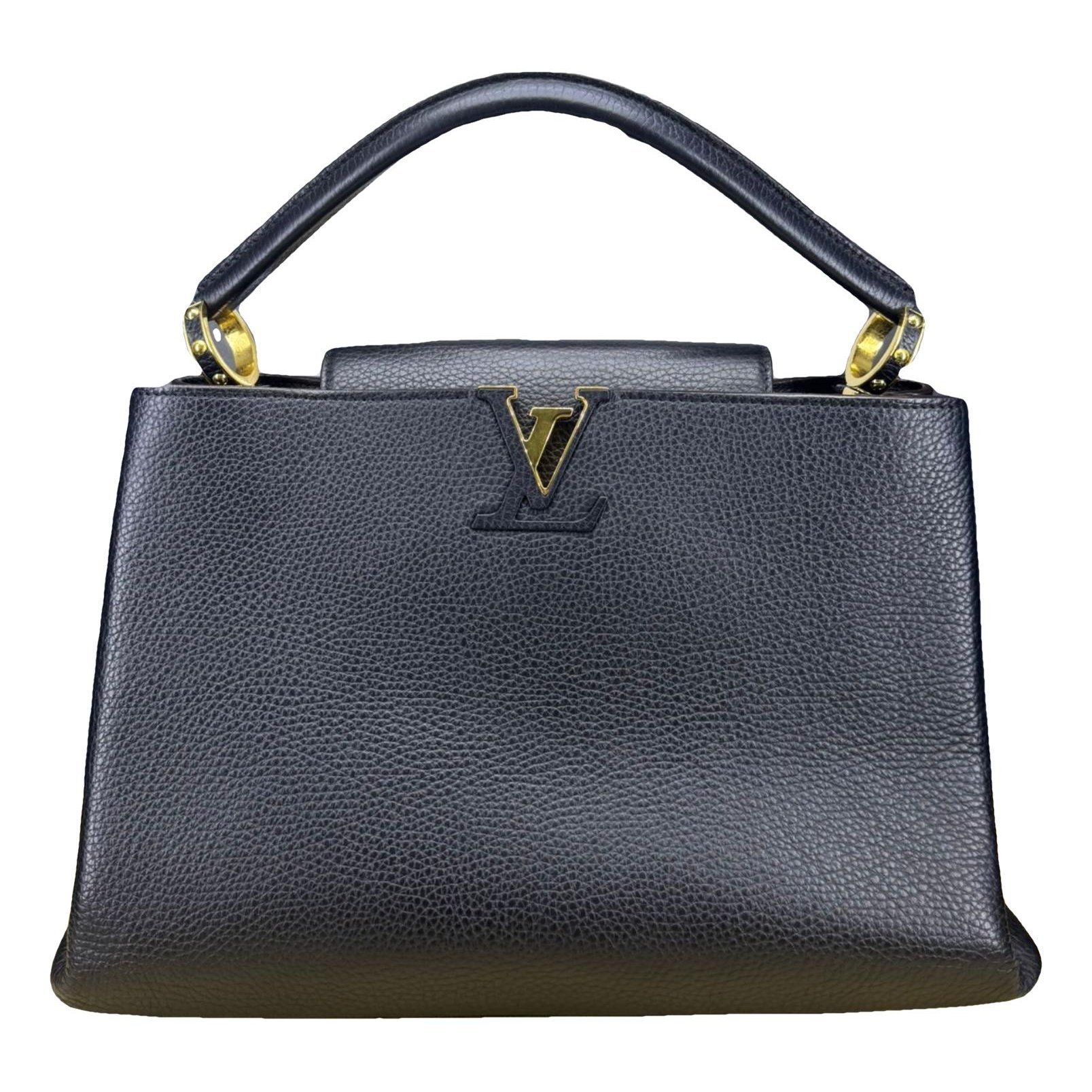 Capucines leather handbag