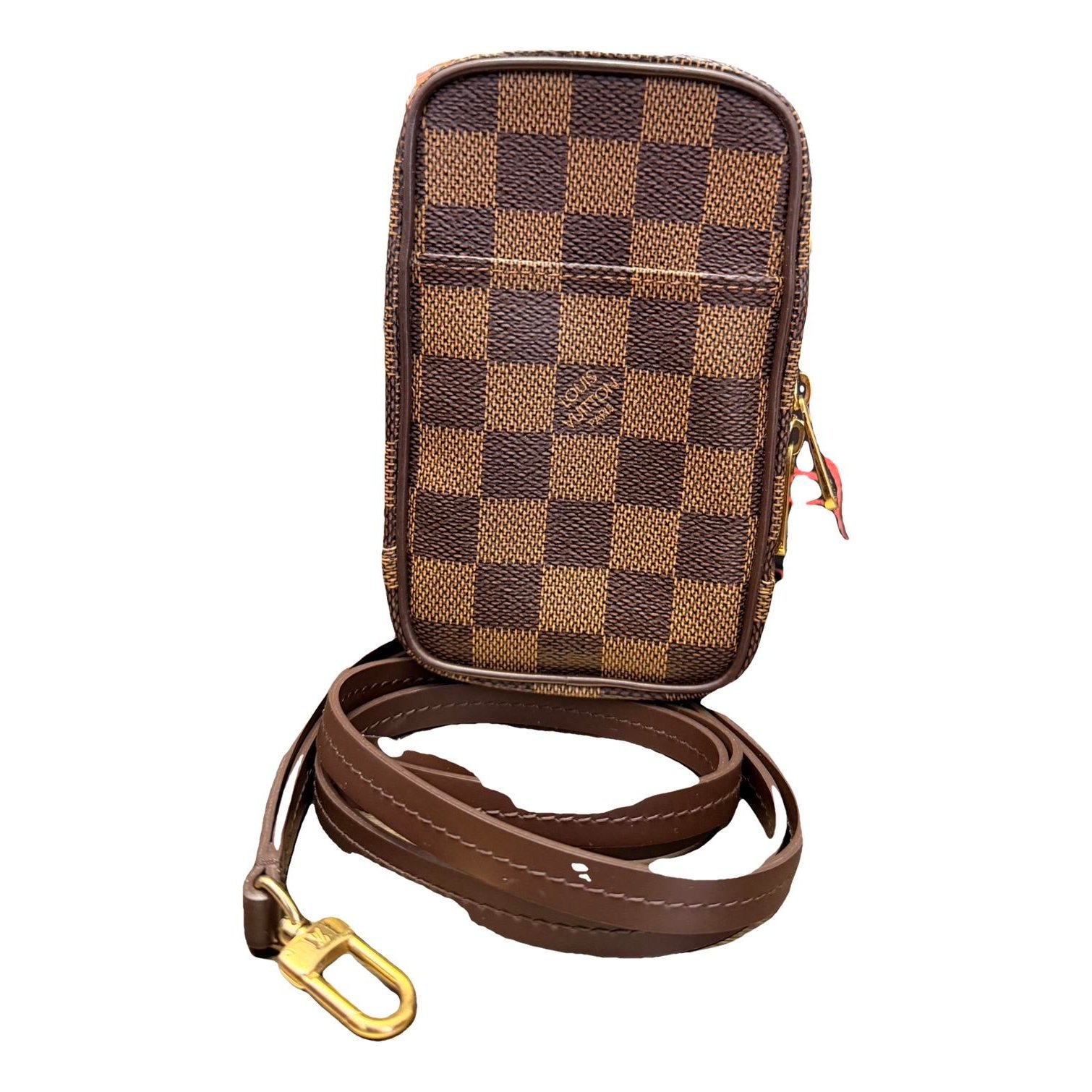 Leather travel bag