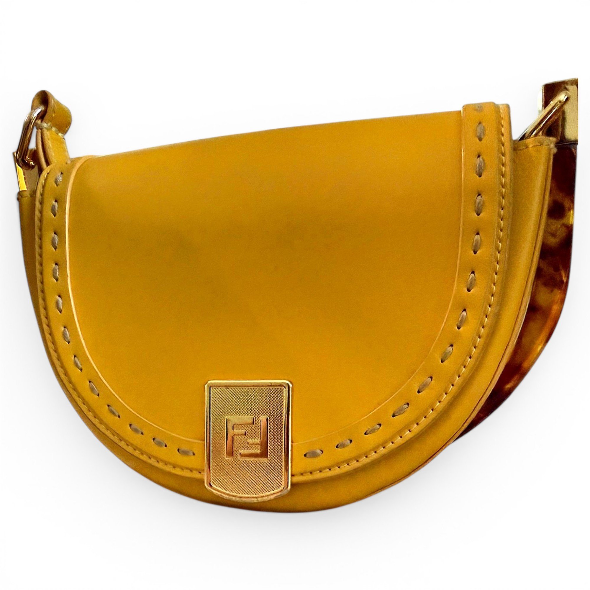 Moonlight leather handbag