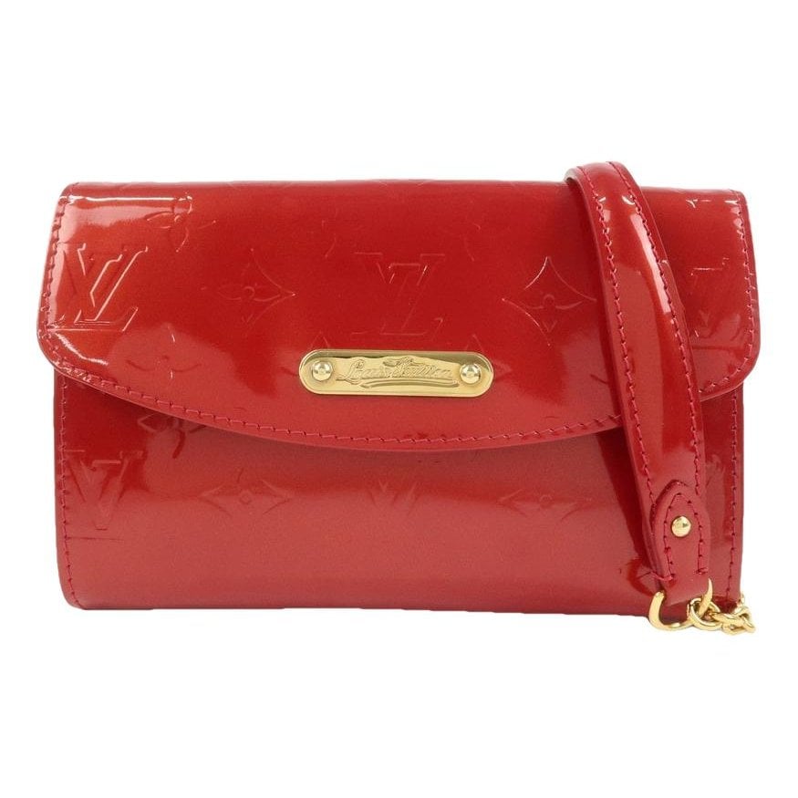 Patent leather handbag