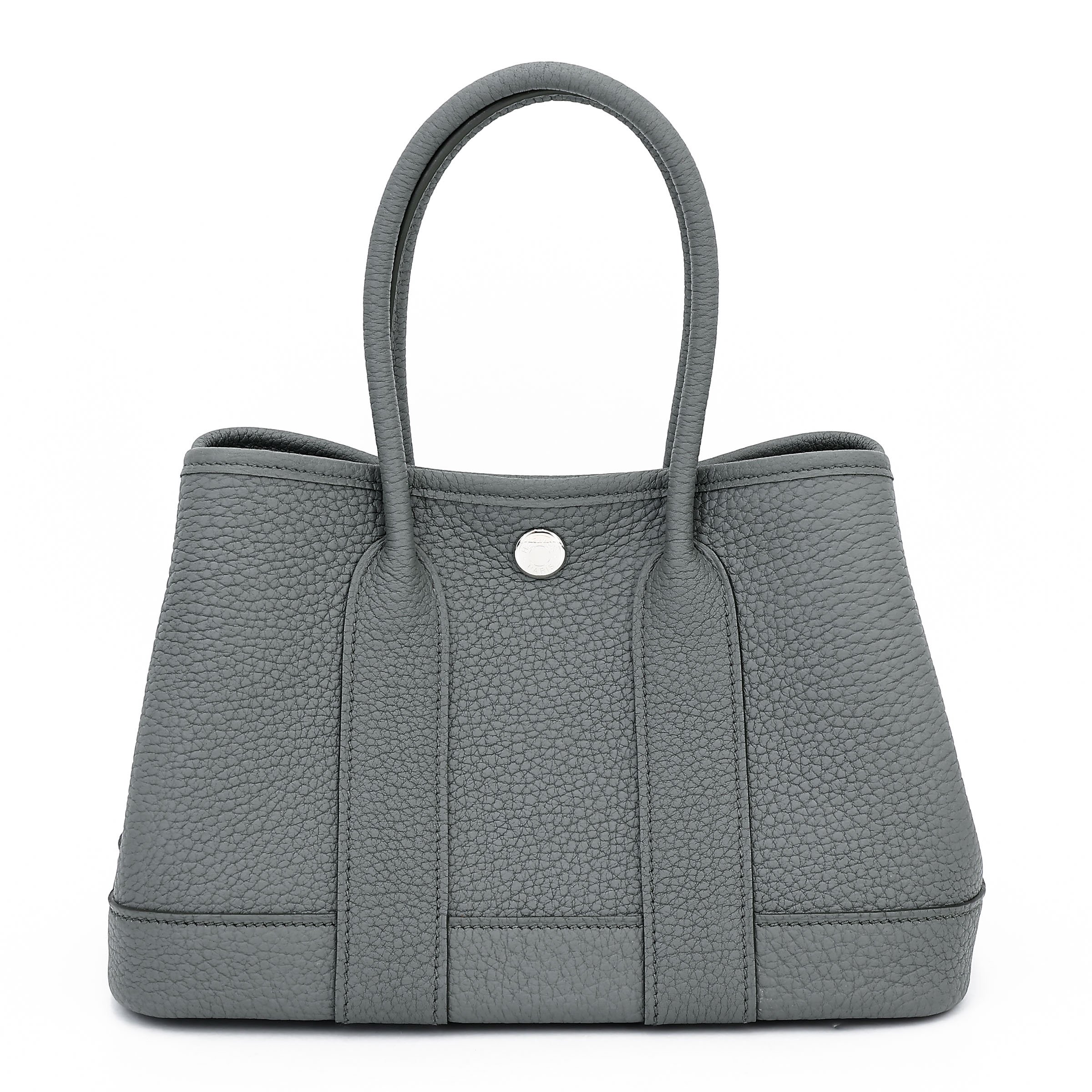 Hermes Brand New ( Rank N ) HERMÈS Neo Garden Party 23 Vert Amande (63) Negonda Palladium hardware K (2025)