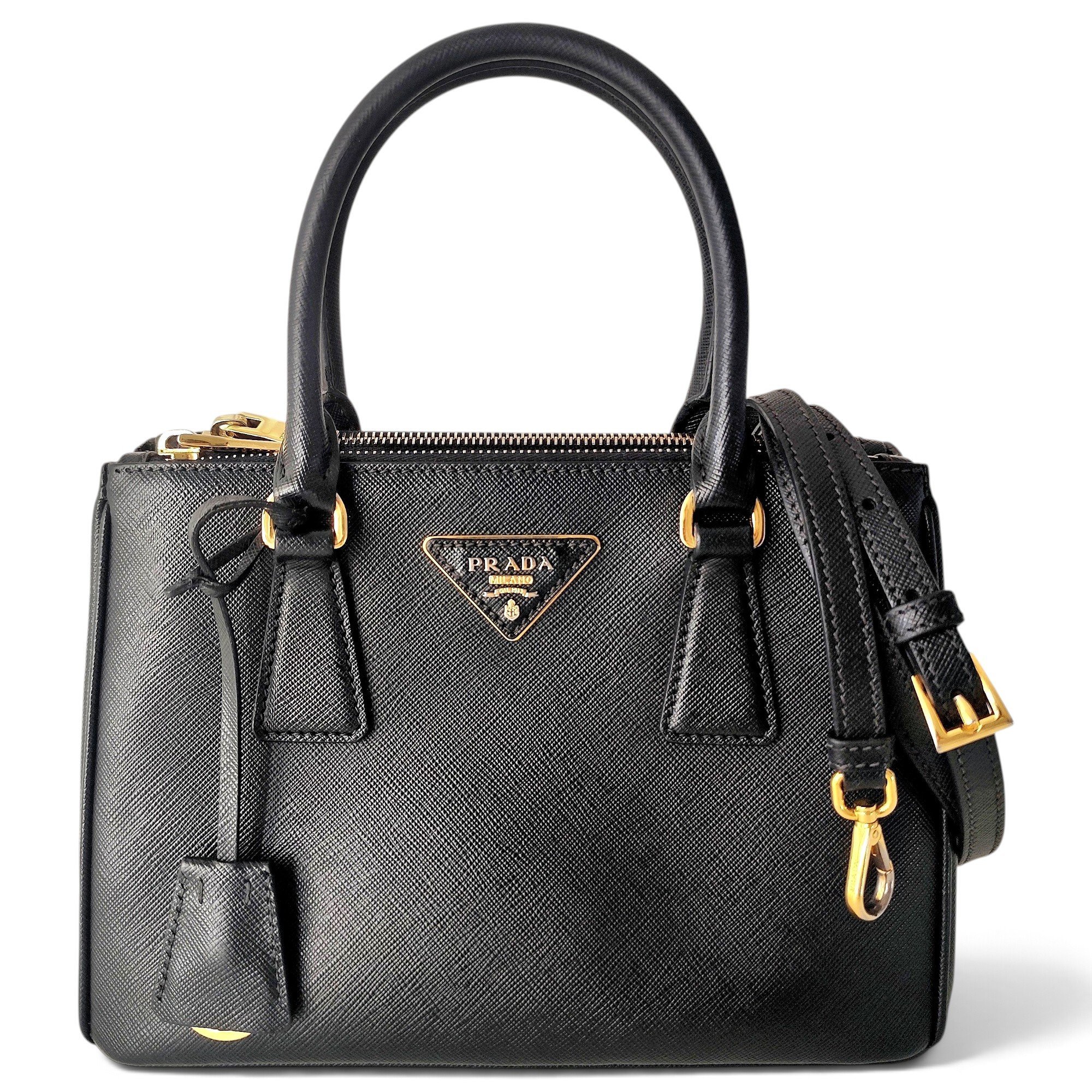 Galleria leather handbag