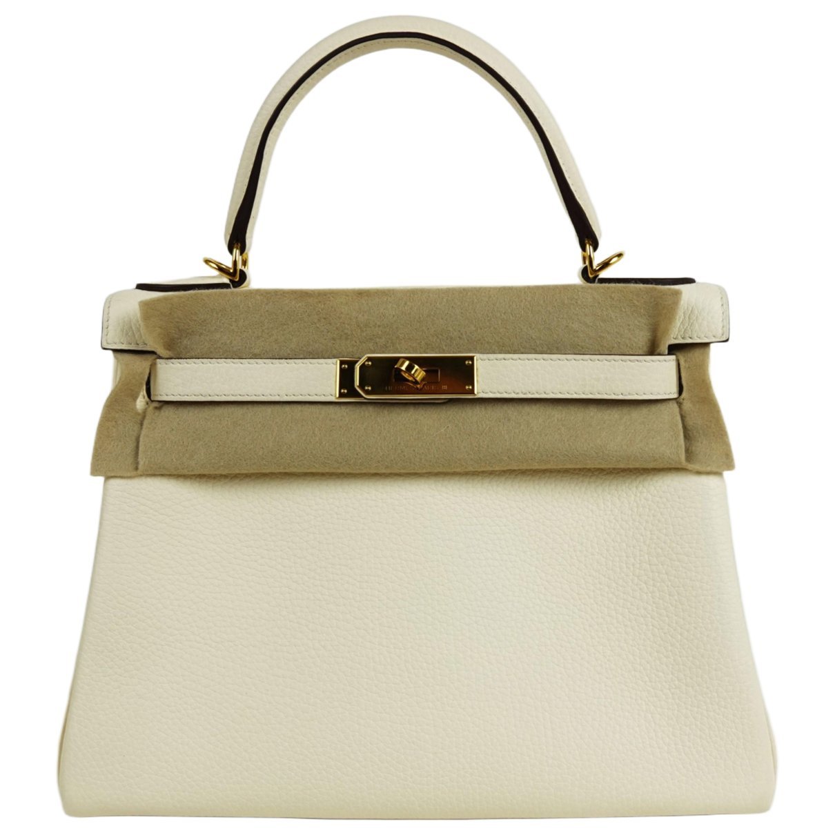 Hermes Kelly 28 leather handbag