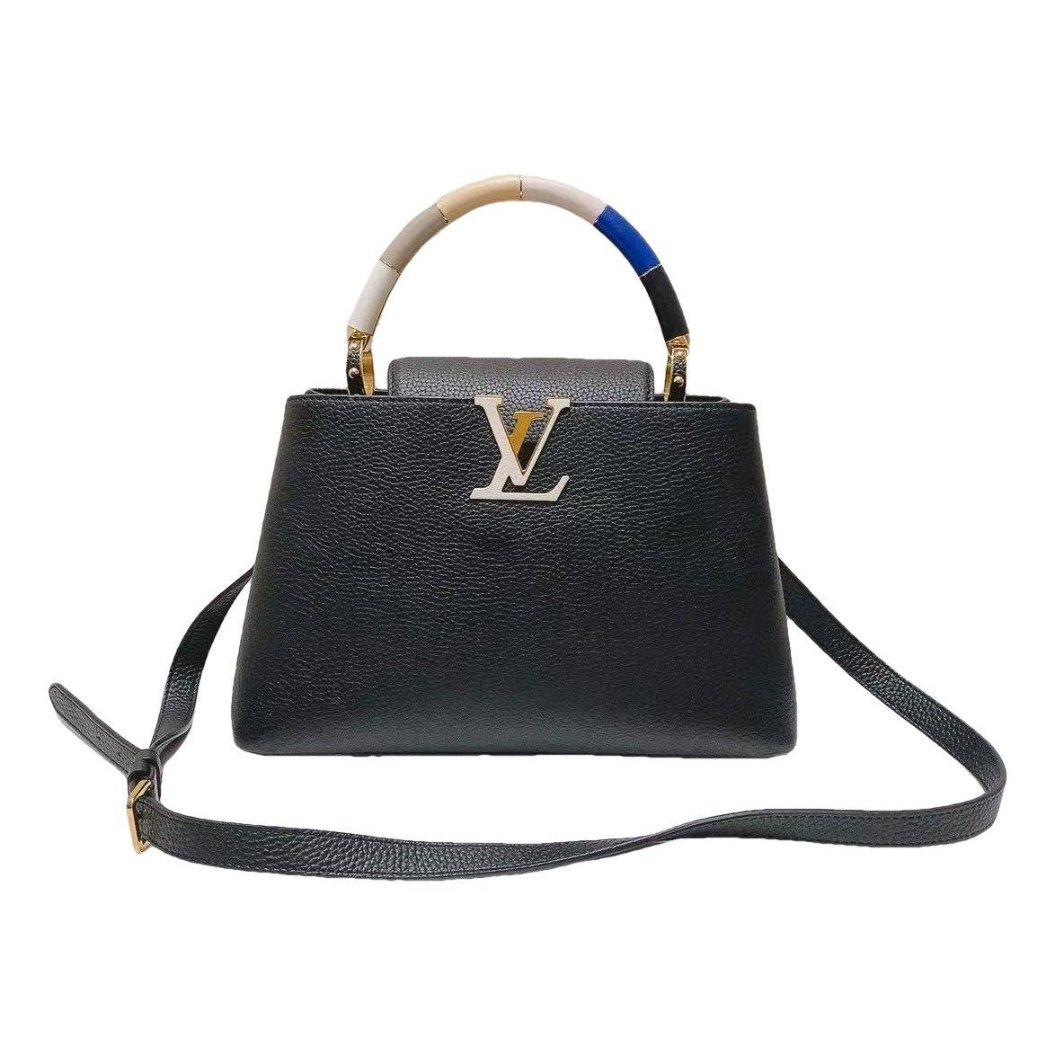 Capucines leather handbag