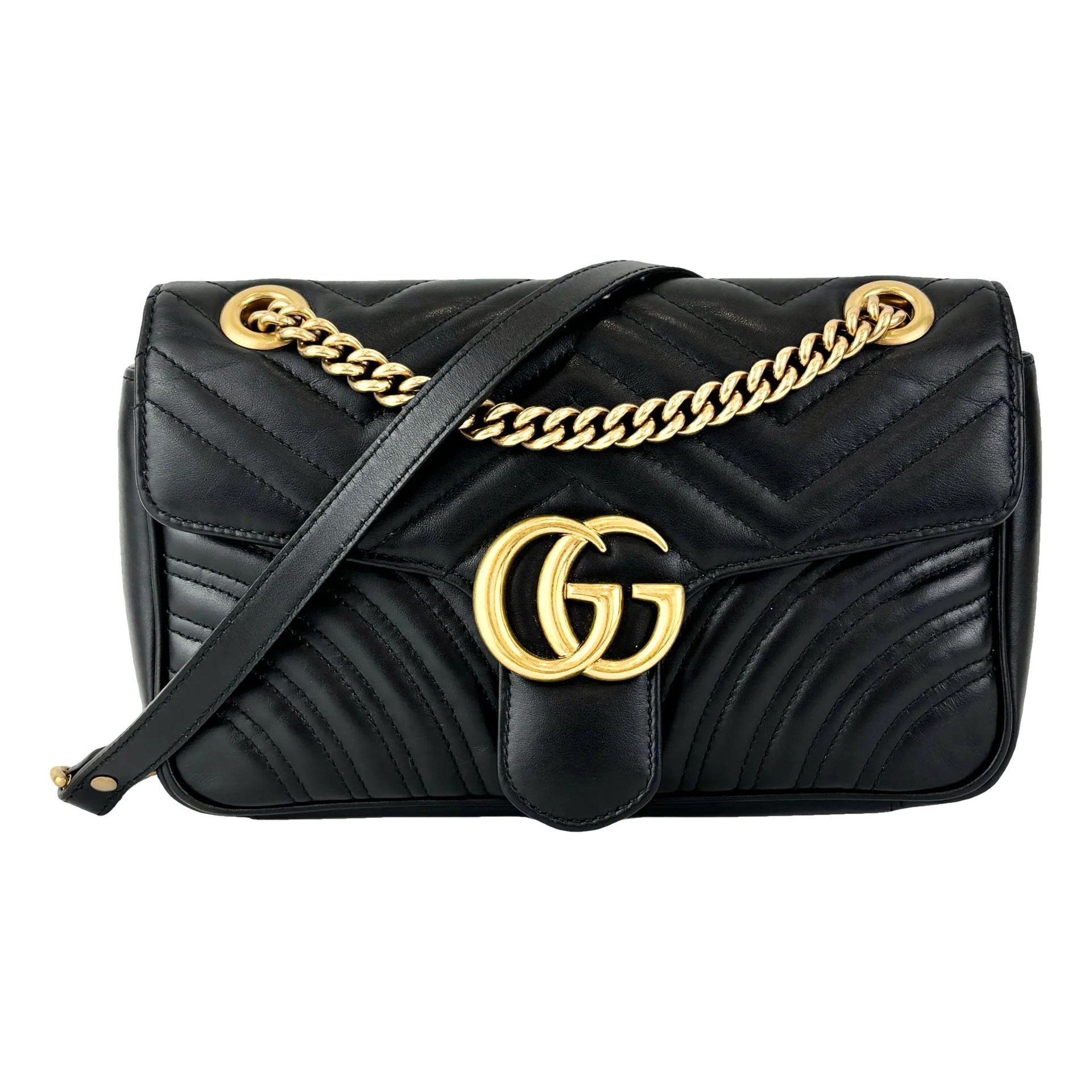 GG Marmont leather crossbody bag