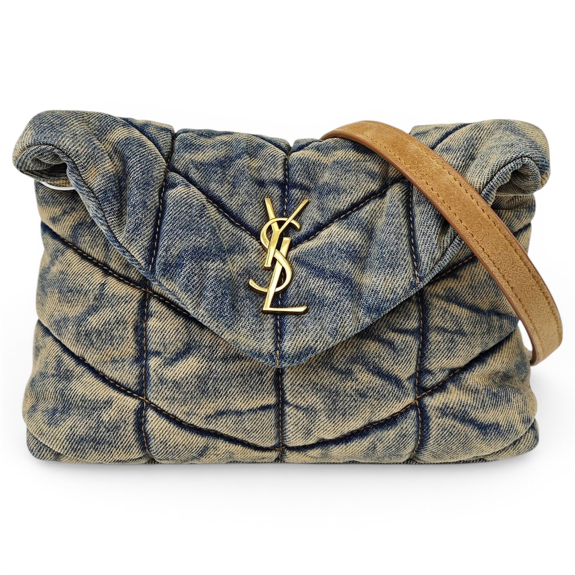 Loulou Puffer cloth crossbody bag