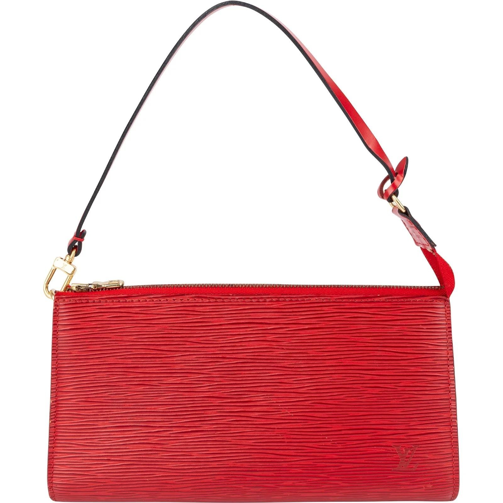Pochette Accessoire leather handbag
