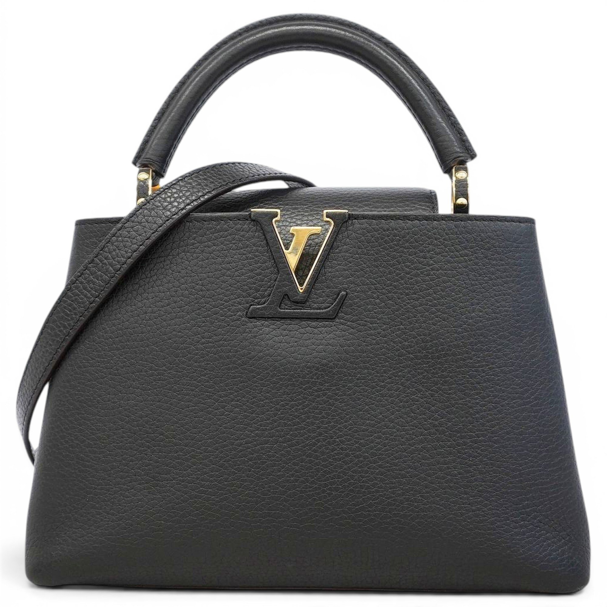 Capucines leather handbag