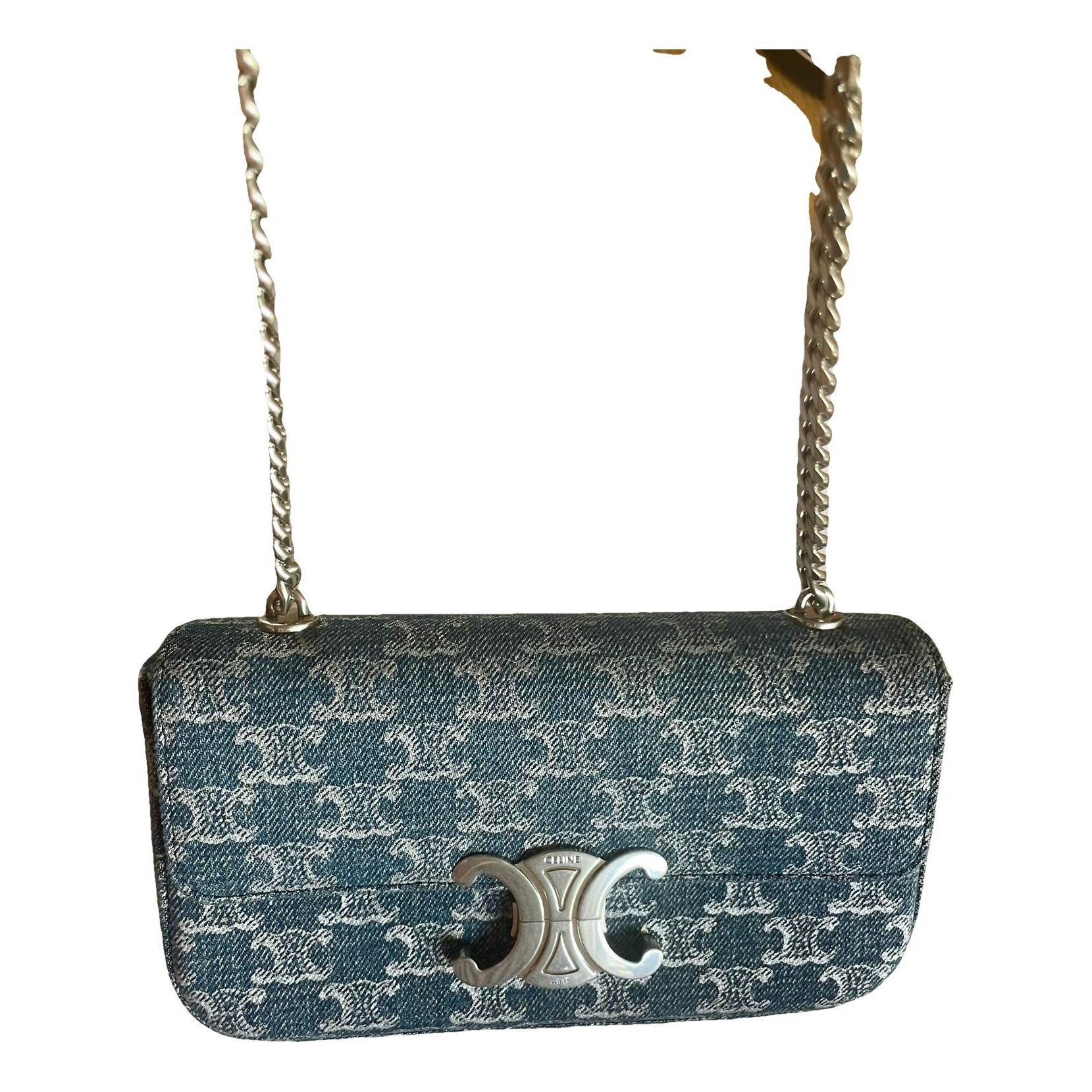 Triomphe chain handbag