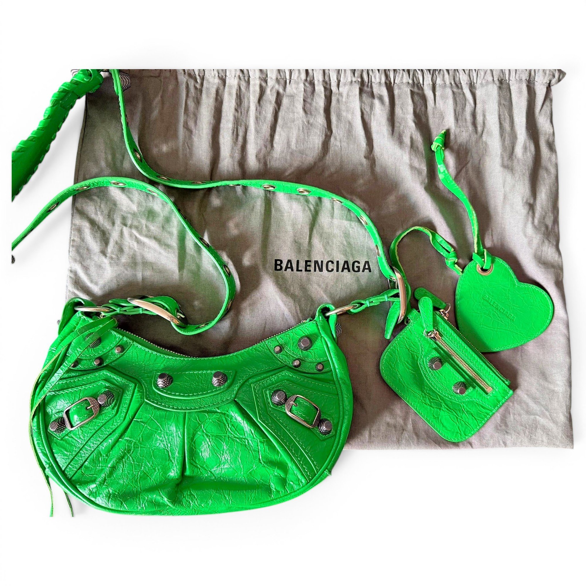 Le Cagole leather handbag