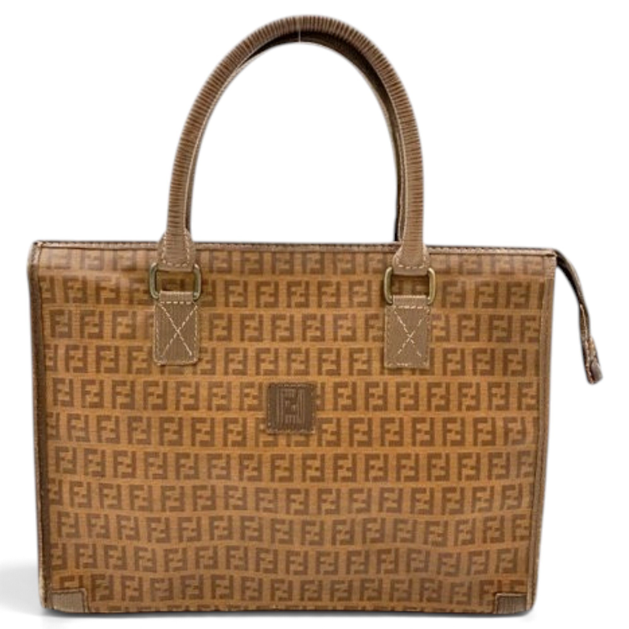 Leather tote
