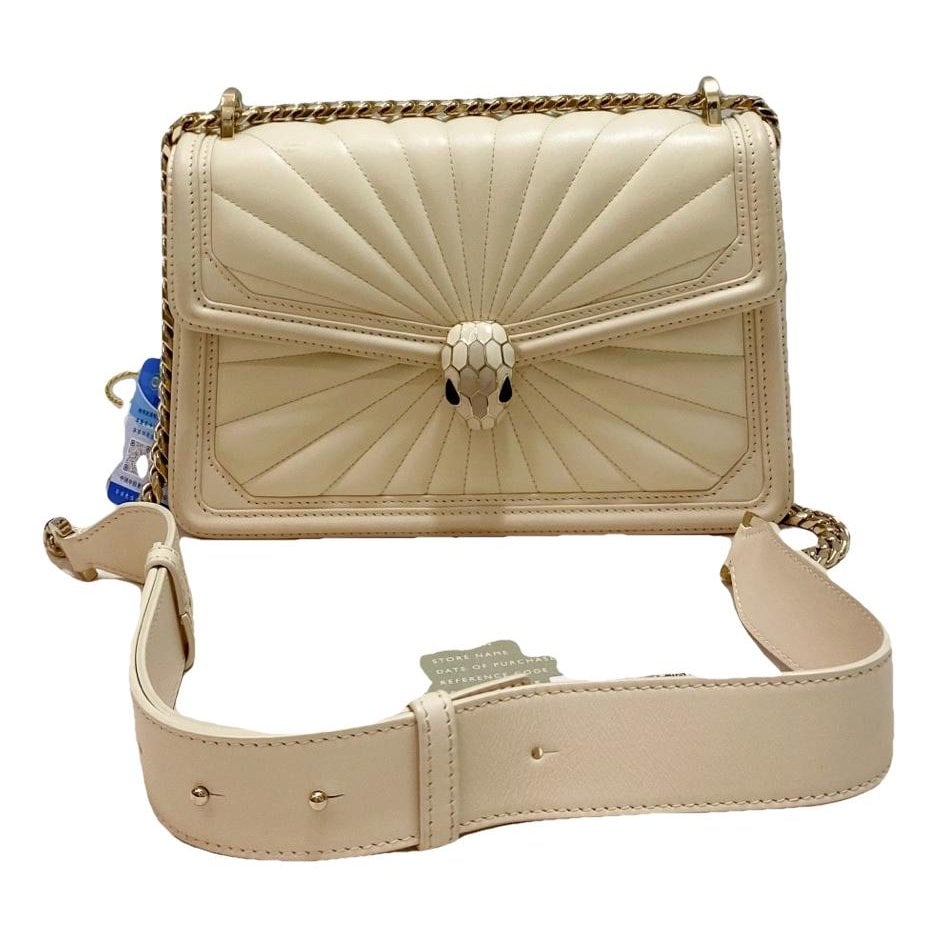 Bvlgari Serpenti leather handbag