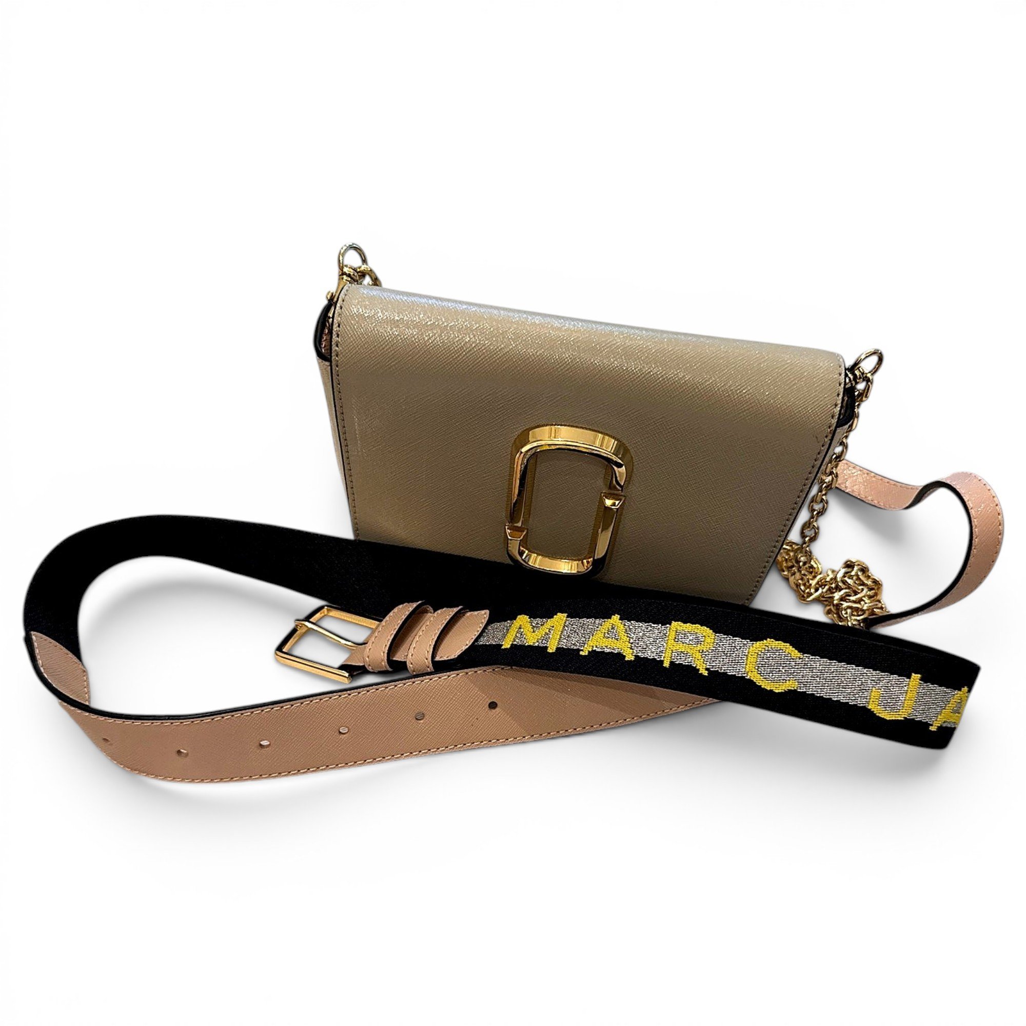 Snapshot leather crossbody bag