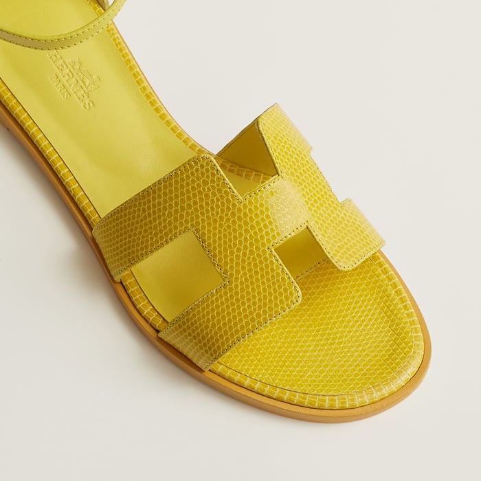Jaune Curcuma Santorini Sandal