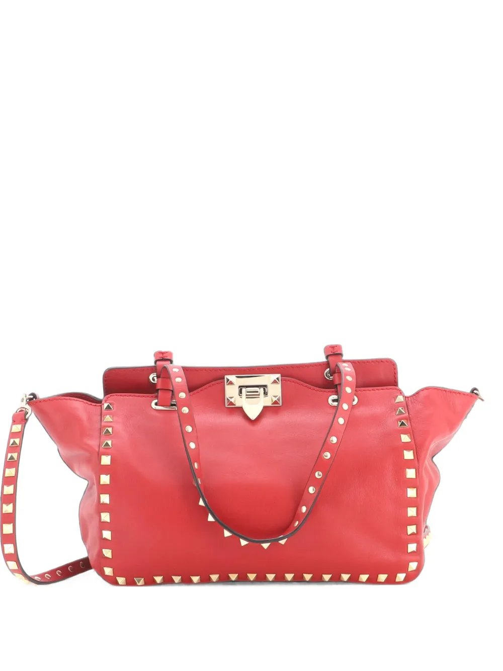 Rockstud Soft Leather Small tote bag