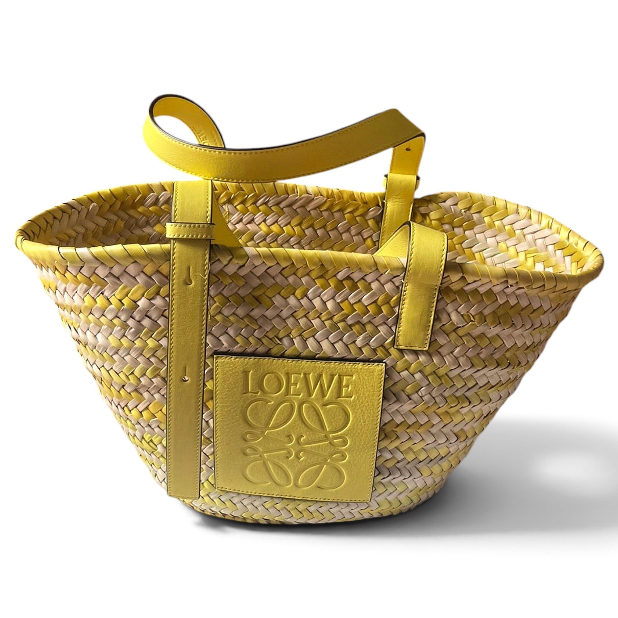 Basket Bag leather tote