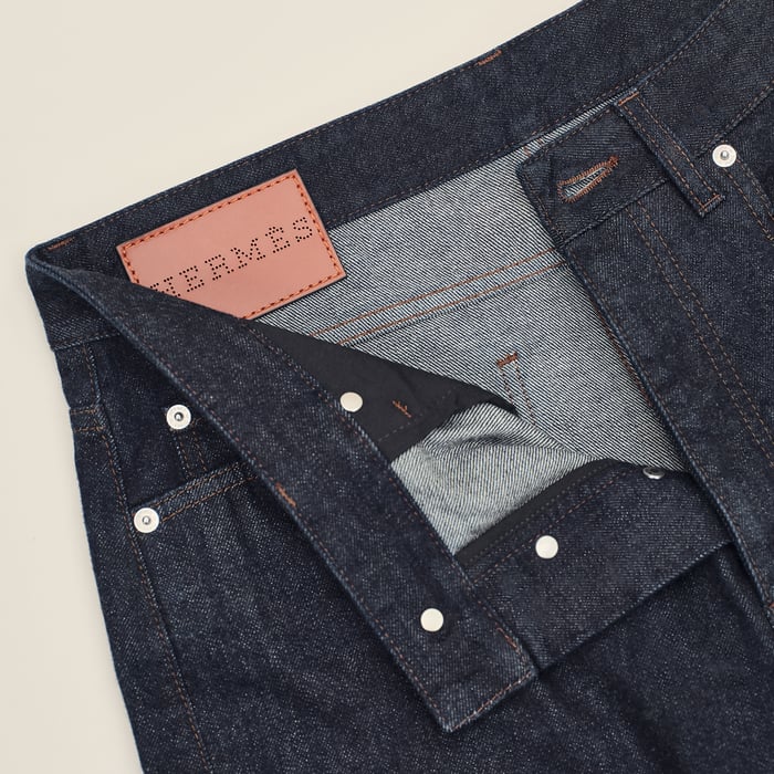 Indigo Straight Cut Jeans