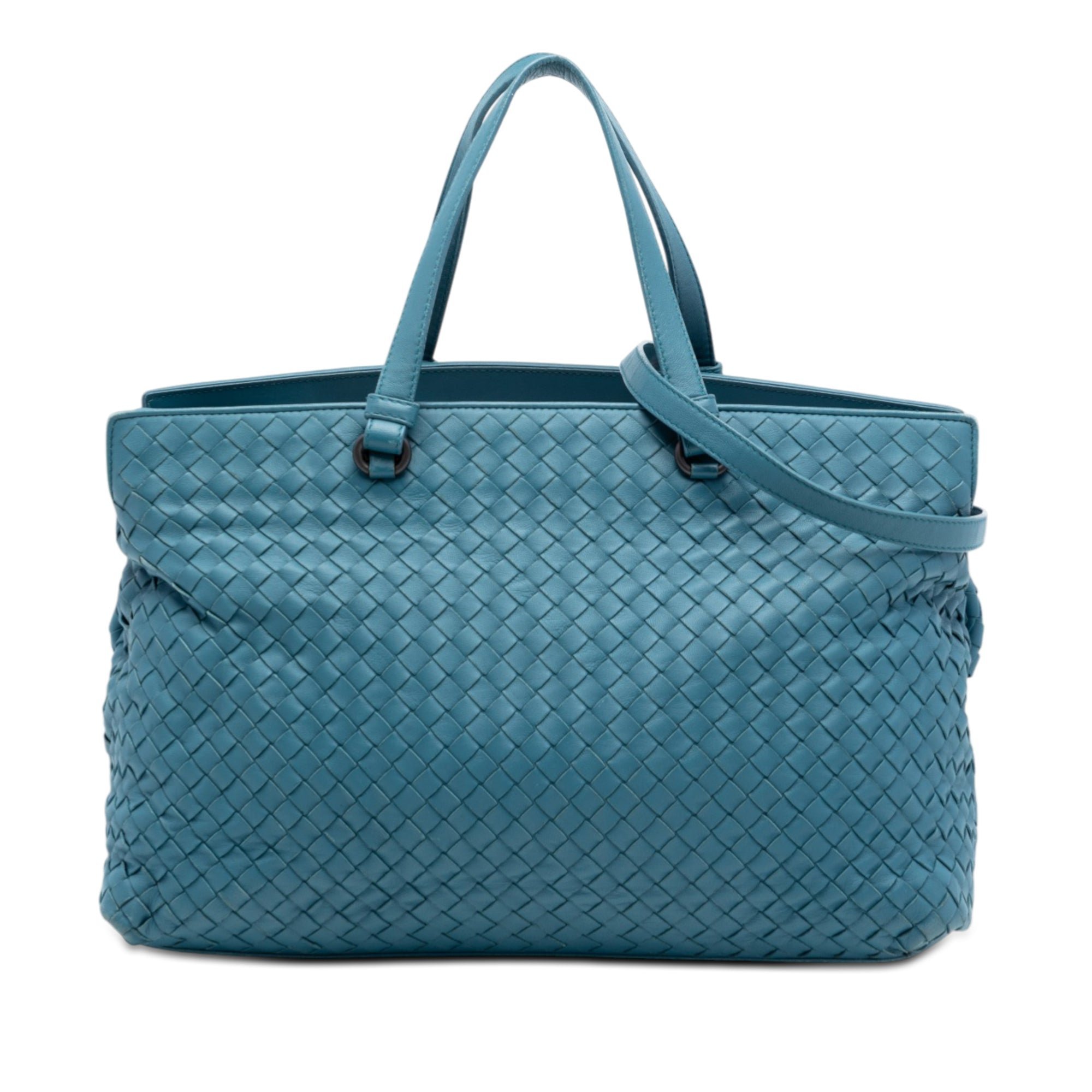 Leather satchel