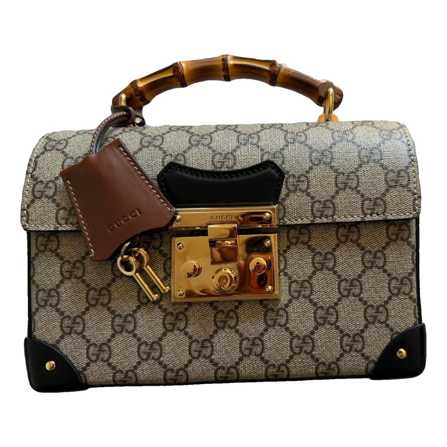 Padlock cloth handbag