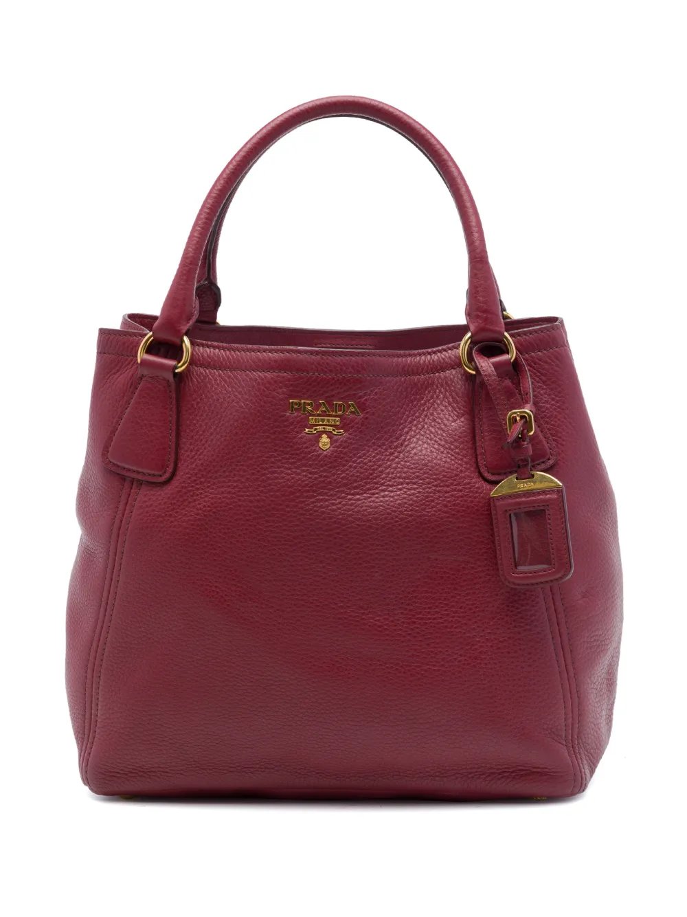 Prada 2013-2026 Vitello Daino Open Convertible Tote satchel