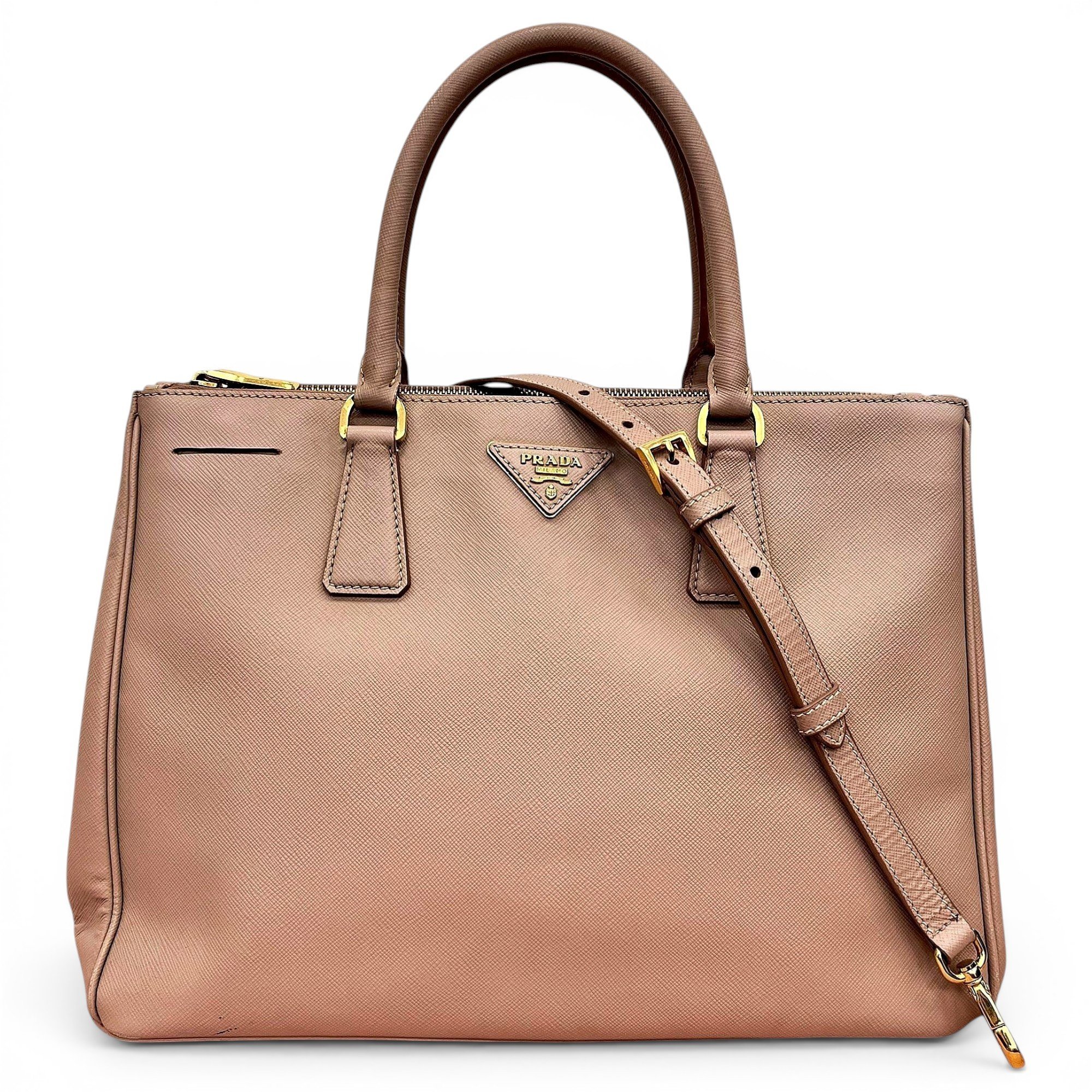 Galleria leather handbag