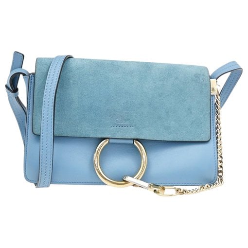 Faye leather handbag