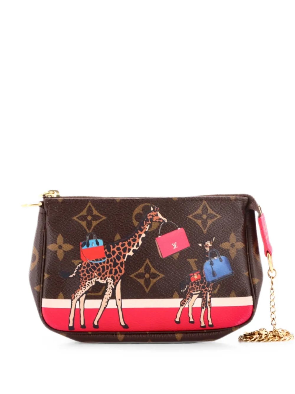 Pochette Accessoires Limited Edition Christmas Animation Monogram Canvas Mini shoulder bag