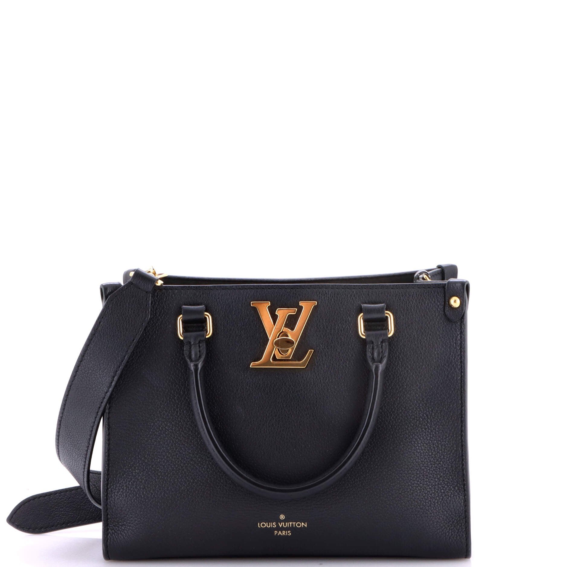 Lock &amp; Go Handbag Leather