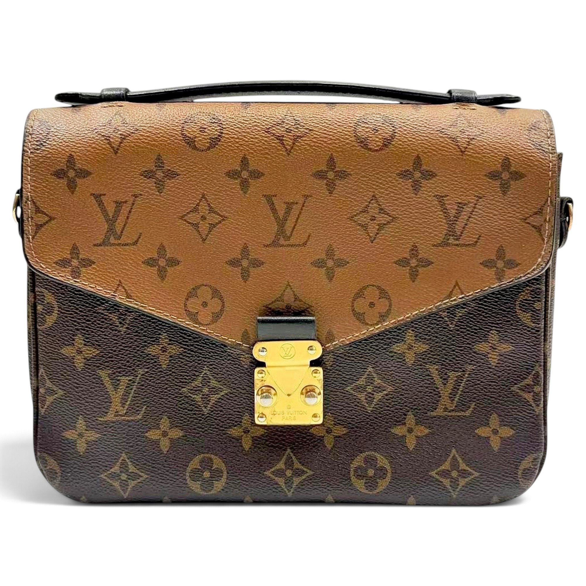 Metis leather handbag