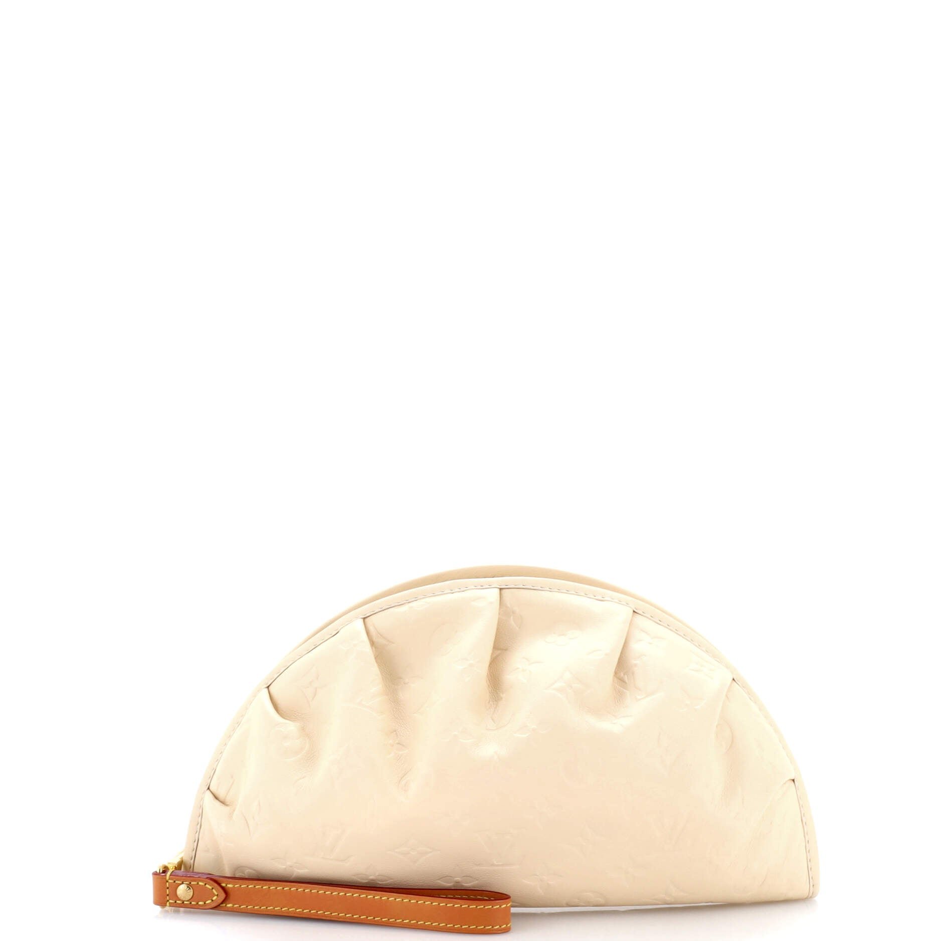 Gyoza Pouch Monogram Leather