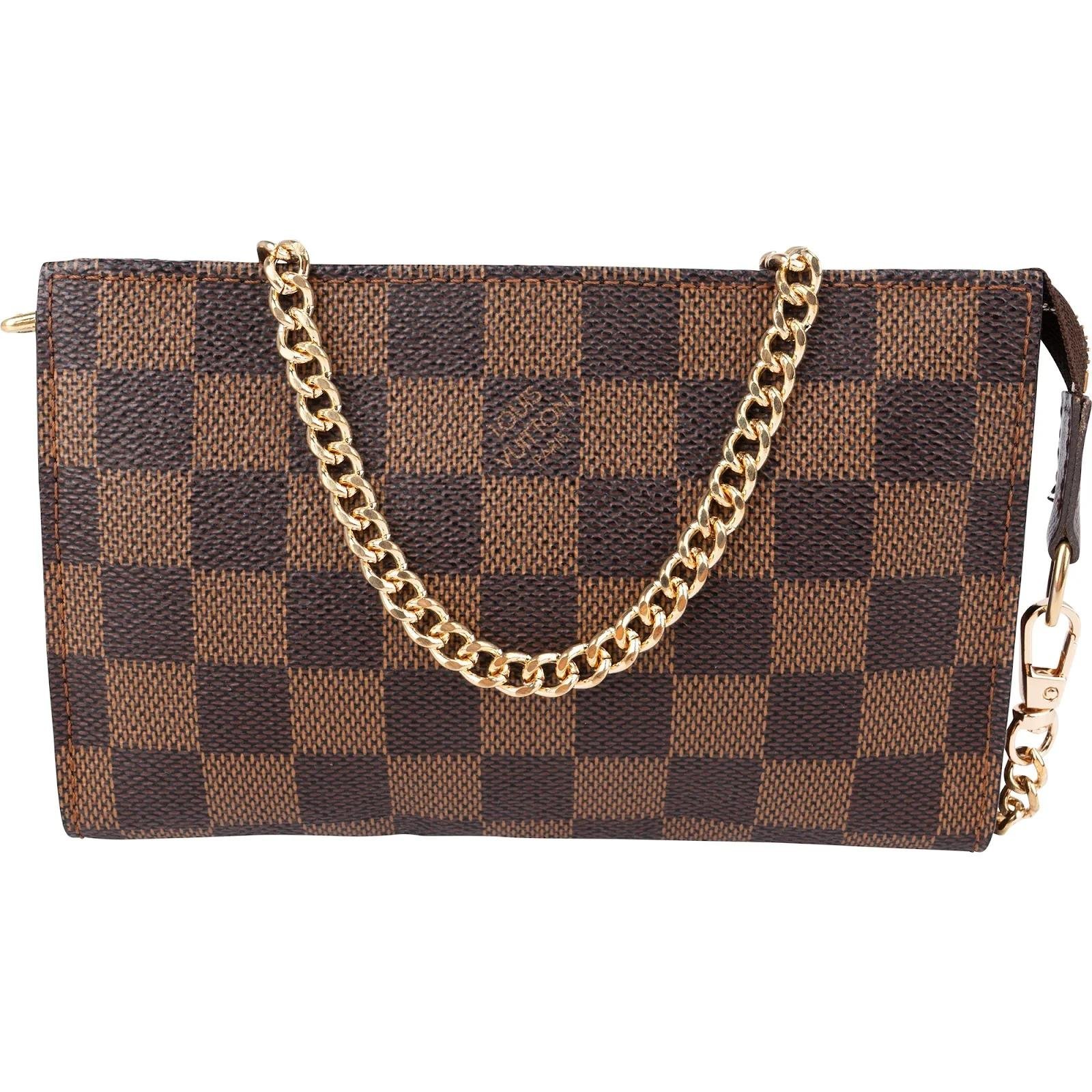 Pochette Accessoire leather handbag